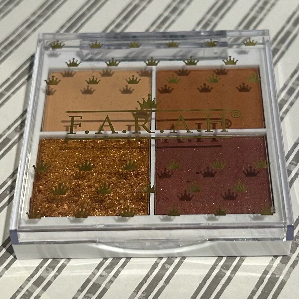 F.A.R.A.H. Eyeshadow Palette - Gold and Brown Shades